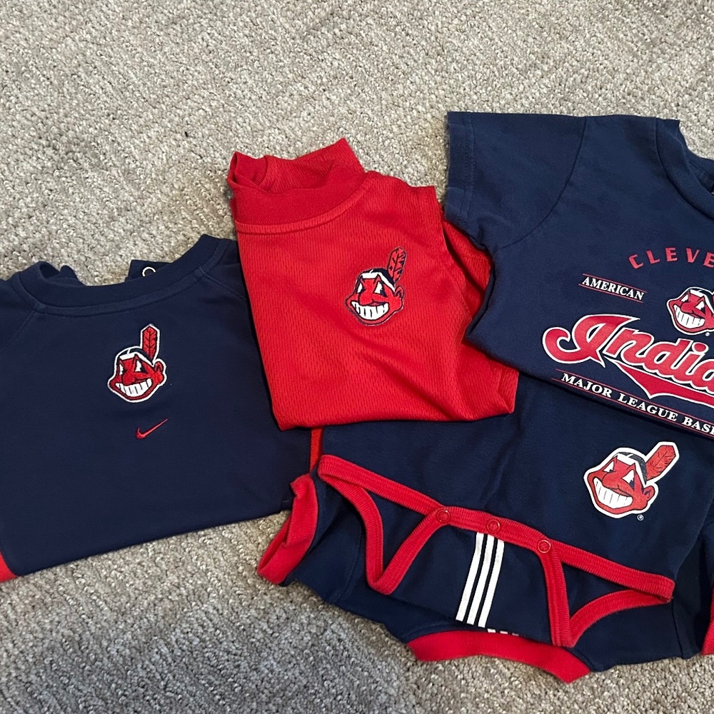 90s Cleveland Indians Baby Haul